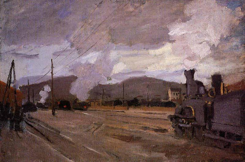 Claude Monet The Gare dArgenteuil china oil painting image